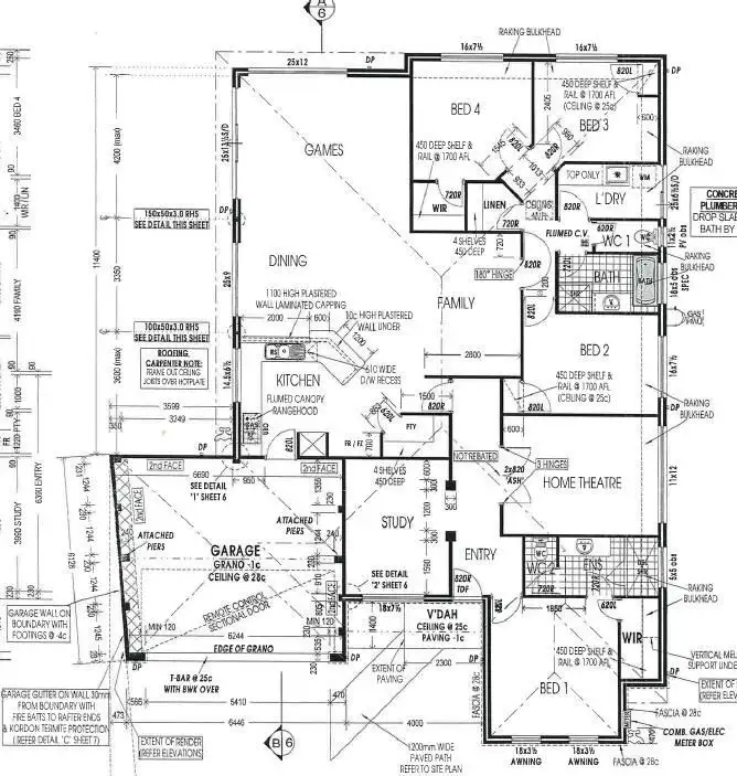 Floorplan of Homely house listing, 15 Mistral Bend, Yalyalup WA 6280