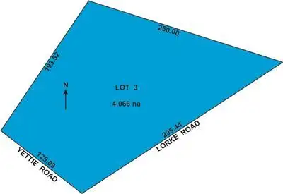 Floorplan of Homely rural property listing, Lot 3 Yettie Road, Cockatoo Valley SA 5351
