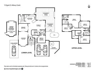Floorplan of Homely house listing, 13 Egret Court, Albany Creek QLD 4035