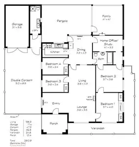 Floorplan of Homely house listing, 54 Victoria Street, Victor Harbor SA 5211