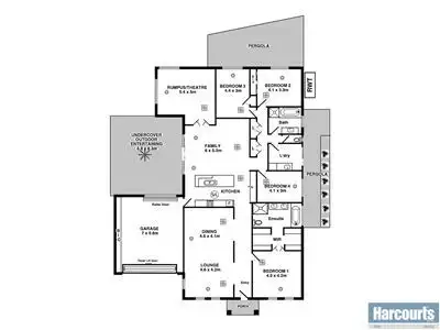 Floorplan of Homely house listing, 4 Longleaf Court, Flagstaff Hill SA 5159