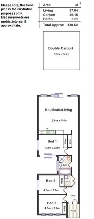 Floorplan of Homely house listing, 31 West Parkway, Andrews Farm SA 5114