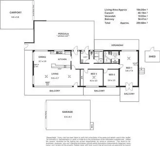 Floorplan of Homely house listing, 3 Halleday Street, Aldgate SA 5154