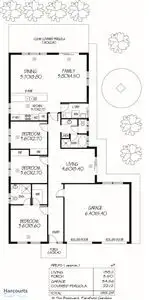 Floorplan of Homely house listing, 6 The Boulevard, Parafield Gardens SA 5107