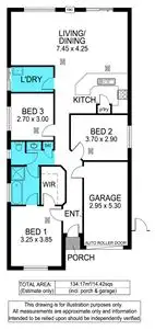 Floorplan of Homely house listing, 25 Curlew Street, Sheidow Park SA 5158