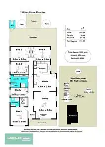 Floorplan of Homely house listing, 1 Glynn Street, Riverton SA 5412