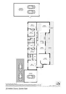 Floorplan of Homely house listing, 20 Walter Grove, Gawler East SA 5118