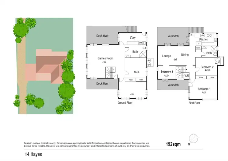 Floorplan of Homely house listing, 14 Hayes Street, North Ward QLD 4810