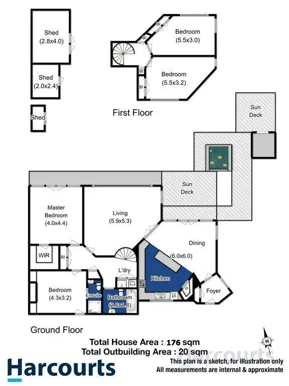 Floorplan of Homely house listing, 11 Clearwater Court, Blackmans Bay TAS 7052