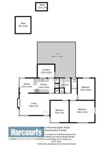 Floorplan of Homely house listing, 69 Sugarloaf Road, Risdon Vale TAS 7016