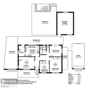 Floorplan of Homely house listing, 10 Blueberry Road, Parafield Gardens SA 5107