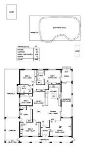 Floorplan of Homely house listing, 12 Emerson Grove, Tranmere SA 5073