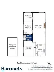 Floorplan of Homely unit listing, 3/8 Melrose Court, Sandy Bay TAS 7005