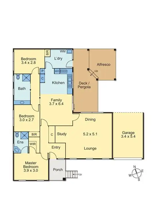 Floorplan of Homely house listing, 9 Winterton Court, Wantirna VIC 3152