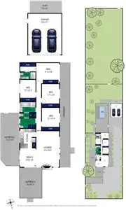 Floorplan of Homely house listing, 32 Pyke Street, Teesdale VIC 3328