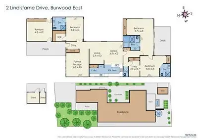 Floorplan of Homely house listing, 2 Lindisfarne Drive, Burwood East VIC 3151