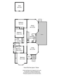 Floorplan of Homely house listing, 9 Antonia Place, Oakdowns TAS 7019