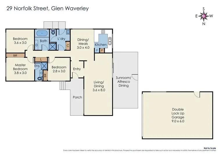 Floorplan of Homely house listing, 29 Norfolk Street, Glen Waverley VIC 3150