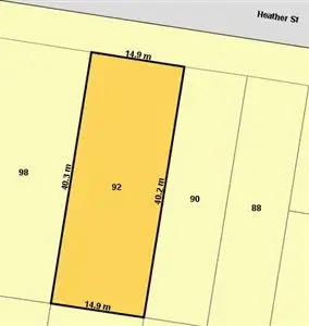 Floorplan of Homely house listing, 92 Heather Street, Wilston QLD 4051