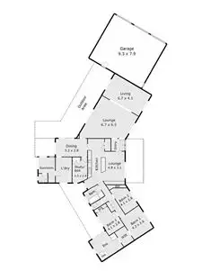 Floorplan of Homely rural property listing, 259 Yankee Flat Road, Navigators VIC 3352