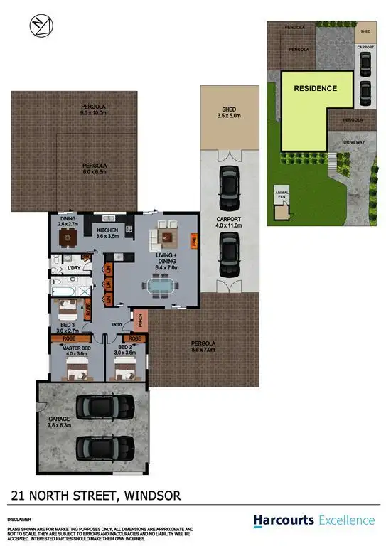 Floorplan of Homely house listing, 21 North Street, Windsor NSW 2756