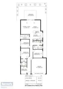 Floorplan of Homely house listing, 21a Goddard Drive, Salisbury Park SA 5109
