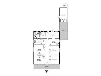 Floorplan of Homely house listing, 42 Angus Avenue, Edwardstown SA 5039
