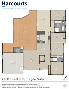 Floorplan of Homely house listing, 76 Dobell Road, Eagle Vale NSW 2558
