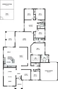 Floorplan of Homely house listing, 12 Boogaerdt Rise, Mudgeeraba QLD 4213