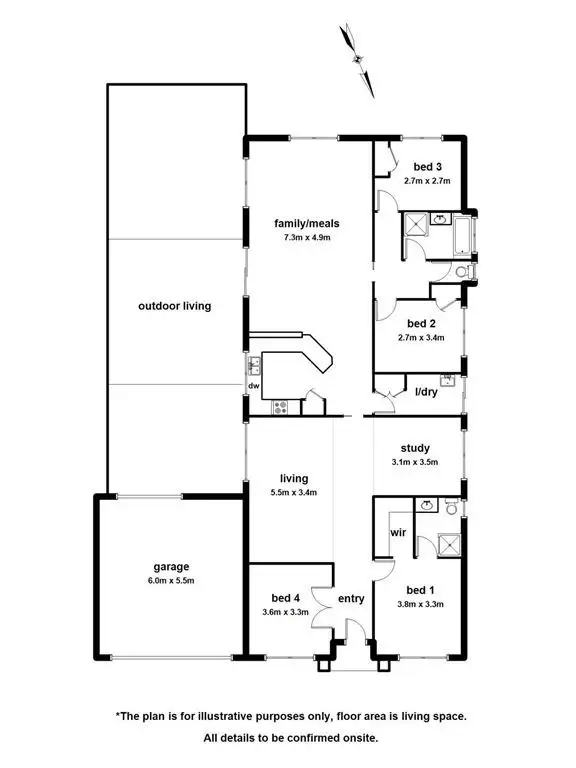 Floorplan of Homely house listing, 32 Scenic Drive, Beaconsfield VIC 3807