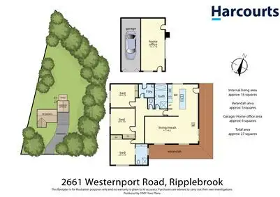 Floorplan of Homely house listing, 2661 Westernport Road, Ripplebrook VIC 3818