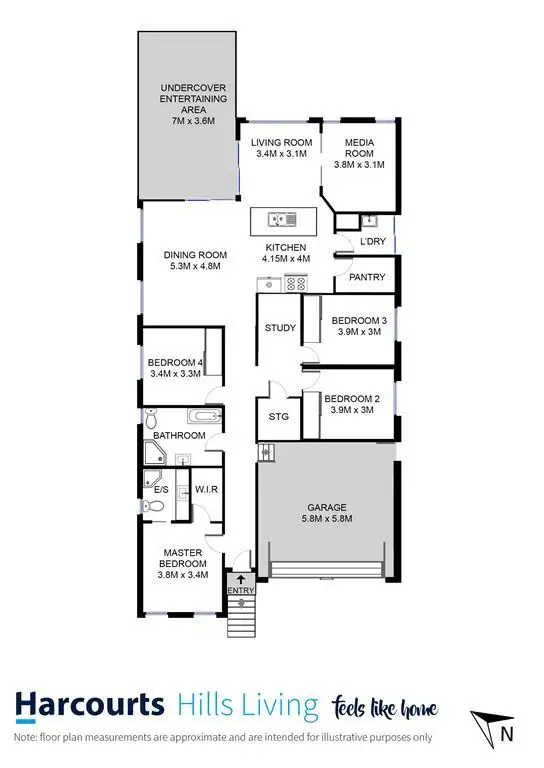 Floorplan of Homely house listing, 5 Sparrow Street, Schofields NSW 2762