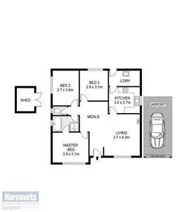 Floorplan of Homely house listing, 11/24a Spains Road, Salisbury Downs SA 5108