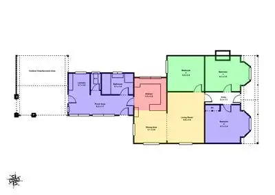 Floorplan of Homely house listing, 510 Armstrong Street North, Ballarat VIC 3350