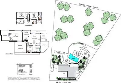 Floorplan of Homely house listing, 2 Knoll Crescent, Teringie SA 5072