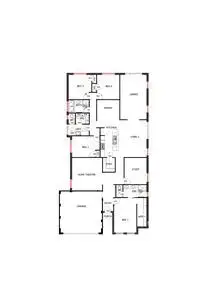 Floorplan of Homely house listing, 14 Blossom Chase, Aubin Grove WA 6164
