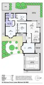 Floorplan of Homely house listing, House 3/Number 1 Kinross Avenue, Lower Mitcham SA 5062