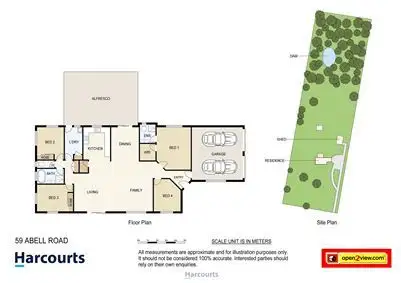 Floorplan of Homely house listing, 59 Abell Road, Jimboomba QLD 4280