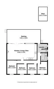 Floorplan of Homely house listing, 6 Newell Avenue, Middleton SA 5213