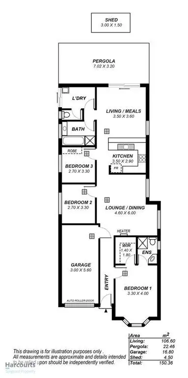 Floorplan of Homely house listing, 11 Knightsbridge Court, Hillbank SA 5112