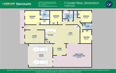 Floorplan of Homely house listing, 5 Camden Mews, Bannockburn VIC 3331