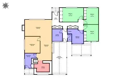 Floorplan of Homely house listing, Address available on request