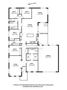 Floorplan of Homely house listing, 52 Wintersun Road, Berwick VIC 3806