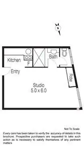 Floorplan of Homely apartment listing, 211/25 Hotham Street, East Melbourne VIC 3002