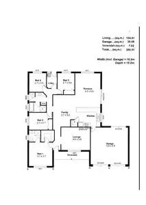 Floorplan of Homely house listing, 8 Lindner Crescent, Lyndoch SA 5351