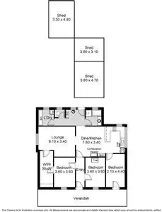 Floorplan of Homely rural property listing, 1084 Signal Flat Road, Finniss SA 5255