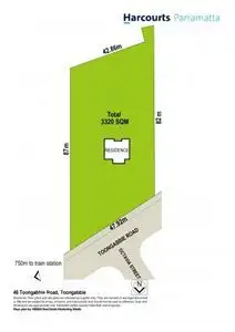 Floorplan of Homely land listing, 46 Toongabbie Road, Toongabbie NSW 2146