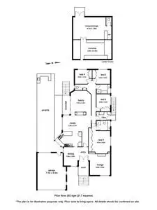 Floorplan of Homely house listing, 57 Hedgeley Drive, Berwick VIC 3806
