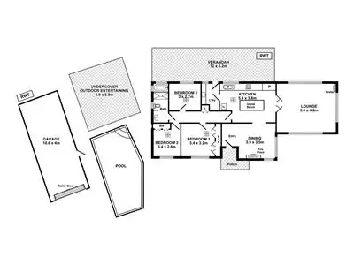 Floorplan of Homely house listing, 11 Iluka Street, Glenelg North SA 5045