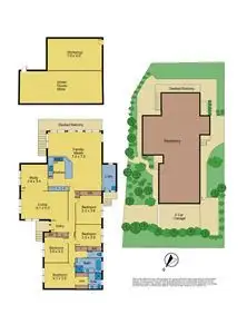 Floorplan of Homely house listing, 6 Abbey Walk, Vermont VIC 3133